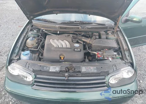 2001 Volkswagen Golf Gl from USA, damaged, VIN WVWBT21J71W098056